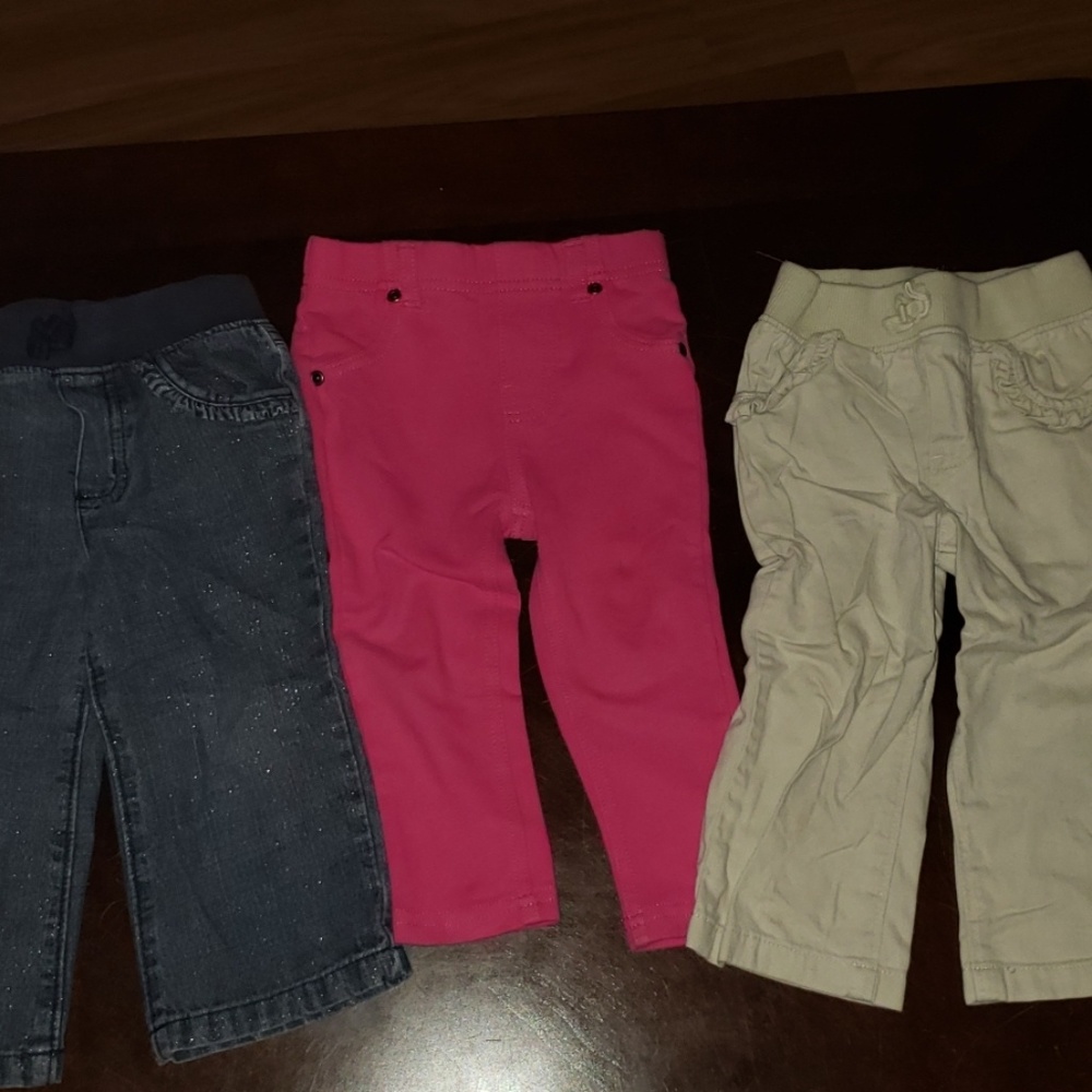 Lot of 3 Garanimals pants size 18mo